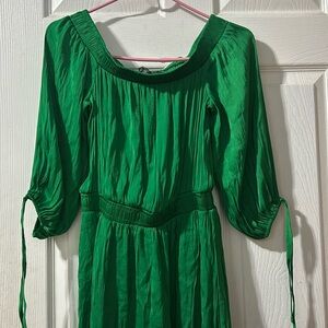 NEW over the shoulder dress